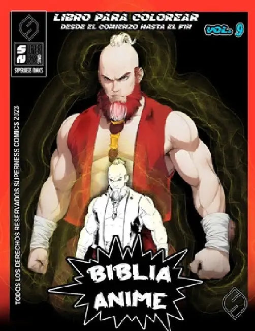 Biblia Anime Desde El Inicio Hasta El Final Vol 9: libro para colorear by Javier H. Ortiz