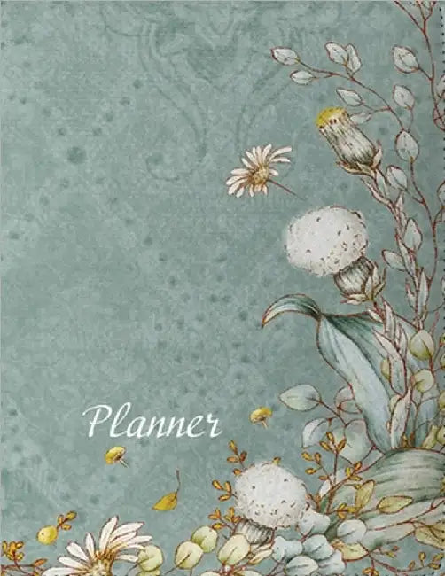 Minimal Weekly Agenda Calendar: Planner for Productivity, Time Management & Goals - Organizer by Dots Journal
