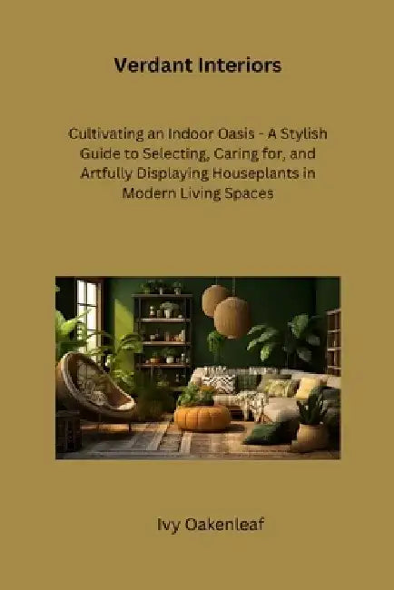 Verdant Interiors: Cultivating an Indoor Oasis - A Stylish Guide to Selecting, Caring for, and Artfully Displaying Houseplants in Modern by Ivy Oakenleaf