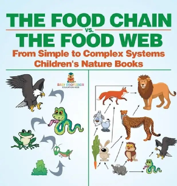 The Food Chain vs. The Food Web - From Simple to Complex Systems Children's Nature Books by Baby Professor
