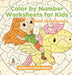 Color by Number Worksheets for Kids - Math Workbooks Children's Math Books by Baby Professor