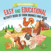 Book of Farm Animals. Easy and Educational Activity Book of Farm Animals and More. More than 100 Exercises of Coloring, Color by Number and Drawing by Speedy Kids