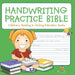 Handwriting Practice Bible: Children's Reading & Writing Education Books by Baby Professor