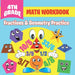 4th Grade Math Workbook: Fractions & Geometry Practice by Baby Professor