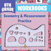 5th Grade Workbooks: Geometry & Measurement Practice by Baby Professor