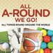 All A-Round We Go!: All Things Round Around the World by Baby Professor