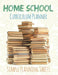 Home School Curriculum Planner: Simple Planning Sheets by Speedy Publishing LLC