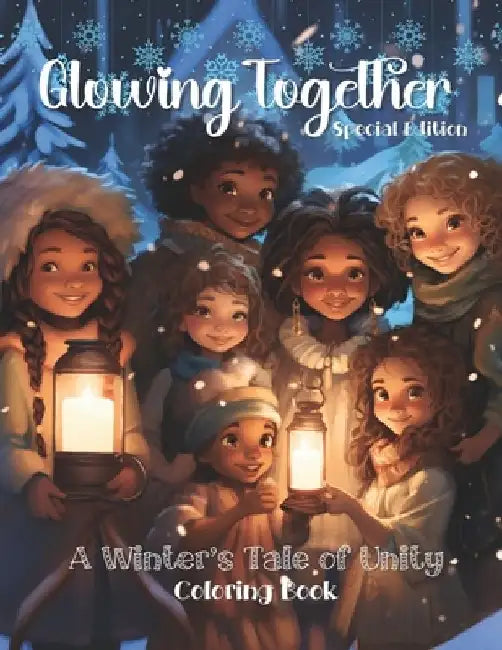 Glowing Together: A Winter's Tale of Unity Coloring Book by Kristie L. Kenefick