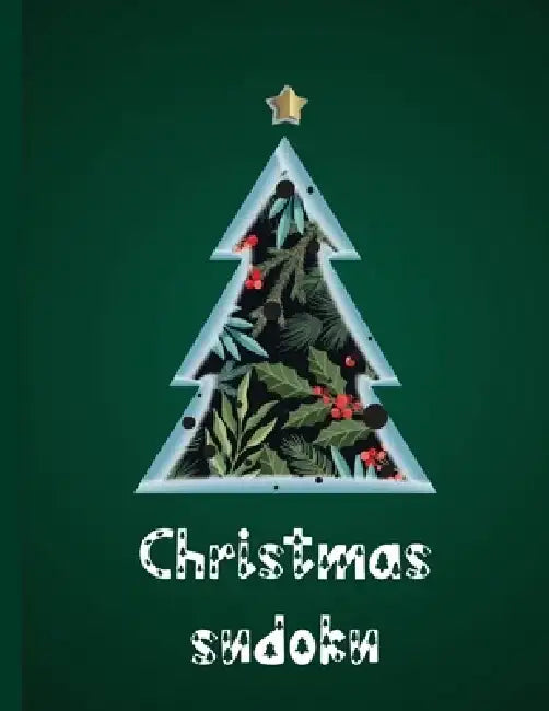 Christmas sudoku: Sudoku puzzle book with Christmas theme (christmas gift) by Johnny Reyes