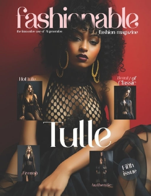 Fashionable Magazine: Tulle - Fifth Issue.: Fashion Magazine - Fashion models Created by the innovative use of AI generative by Beshoy Shenouda Mahrous