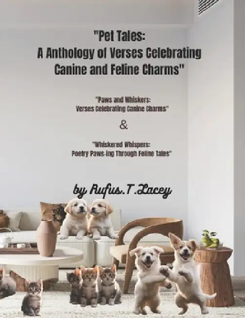 "Pet Tales: A Anthology of Verses Celebrating Canine and Feline Charms" "Whiskered Whispers: Poetry Paws-ing Through Feline Tales" by Rufus T. Lacey