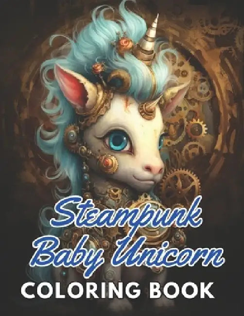 Steampunk Baby Unicorn Coloring Book for Adults: Beautiful and High-Quality Design To Relax and Enjoy by Nathan Carter