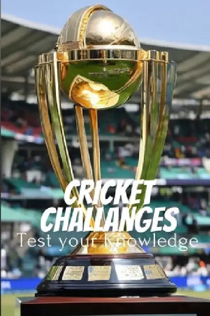 Cricket challenges by Marshal K. C.