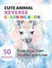 Cute Animal Reverse Coloring Book: Watercolour Paintings for you trace the Line by Claudie Simonis