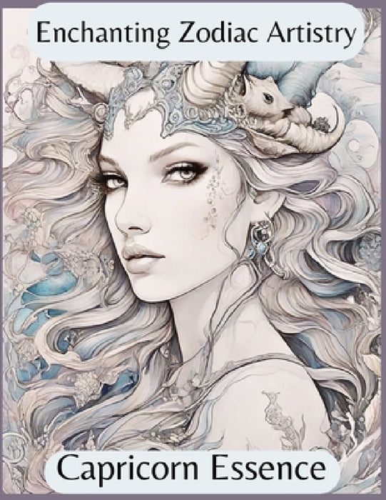 Enchanting Zodiac Artistry: Capricorn Essence by Alexandra Axecape