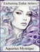 Enchanting Zodiac Artistry: Aquarius Mystique by Alexandra Axecape