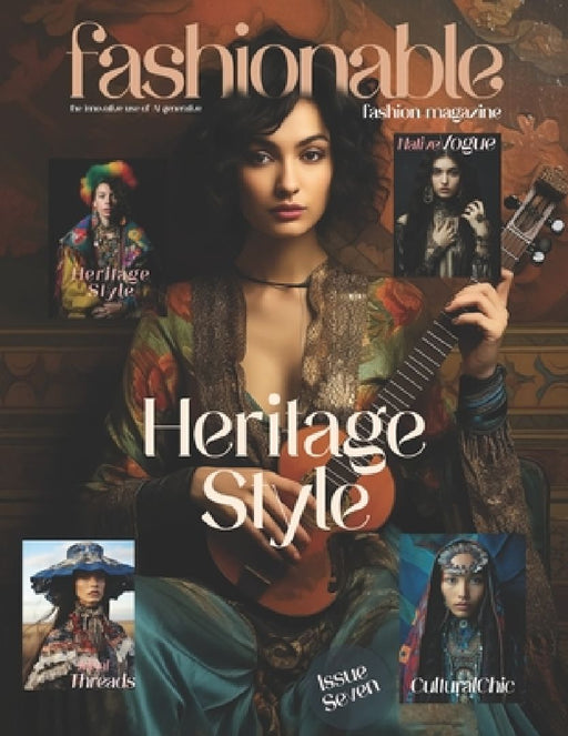 Fashionable Magazine: Heritage Style - Issue Seven.: Fashion Magazine - Fashion models Created by the innovative use of AI generative by Beshoy Mahrous
