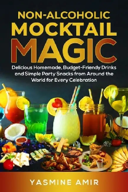 Non-Alcoholic Mocktail Magic: Delicious Homemade, Budget-Friendly Drinks and Simple Party Snacks from Around the World for Every Celebration by Yasmine Amir