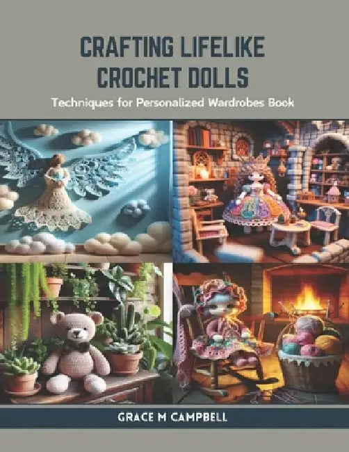 Crafting Lifelike Crochet Dolls: Techniques for Personalized Wardrobes Book by Grace M. Campbell