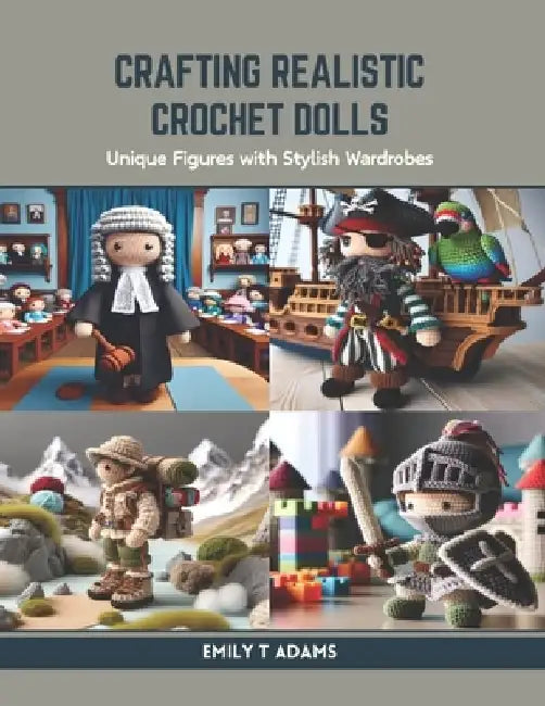 Crafting Realistic Crochet Dolls: Unique Figures with Stylish Wardrobes by Emily T. Adams