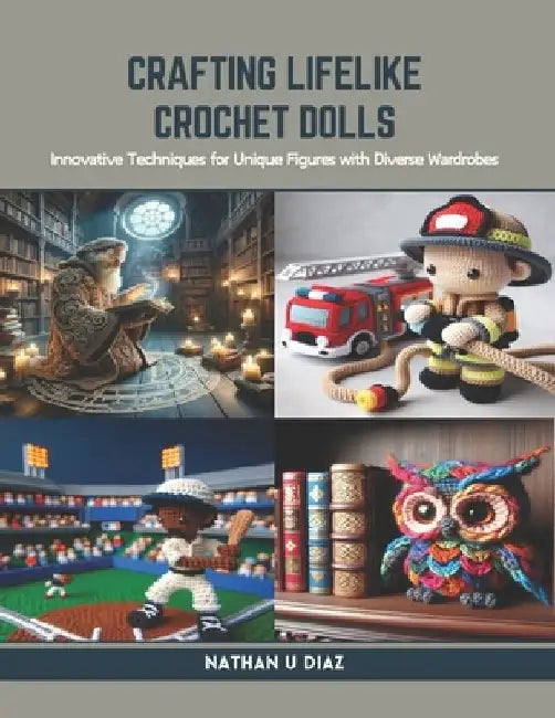 Crafting Lifelike Crochet Dolls: Innovative Techniques for Unique Figures with Diverse Wardrobes by Nathan U. Diaz