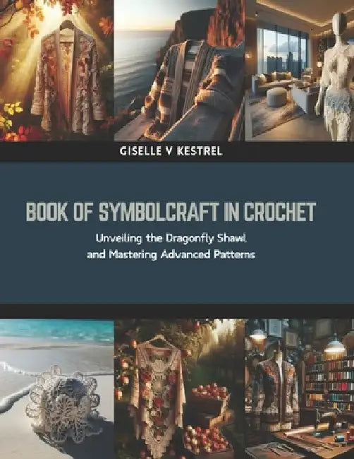 Book of Symbolcraft in Crochet: Unveiling the Dragonfly Shawl and Mastering Advanced Patterns by Giselle V. Kestrel