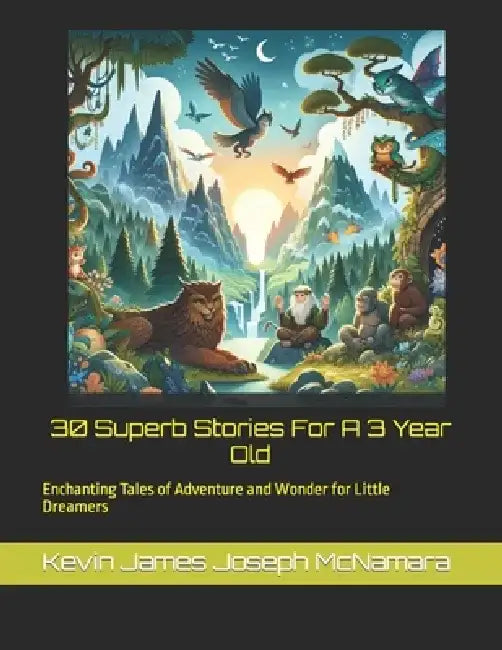 "30 Superb Stories For A 3 Year Old": "Enchanting Tales of Adventure and Wonder for Little Dreamers" by Kevin James Joseph McNamara