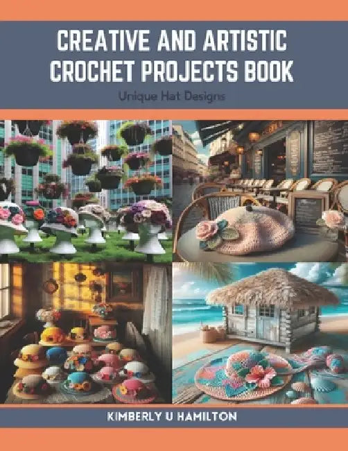 Creative and Artistic Crochet Projects Book: Unique Hat Designs by Kimberly U. Hamilton