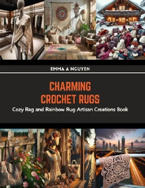 Charming Crochet Rugs: Cozy Rag and Rainbow Rug Artisan Creations Book by Emma A. Nguyen