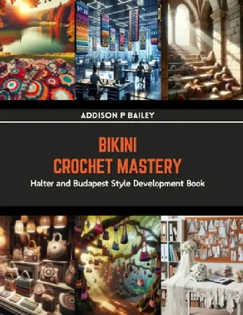 Bikini Crochet Mastery: Halter and Budapest Style Development Book by Addison P. Bailey