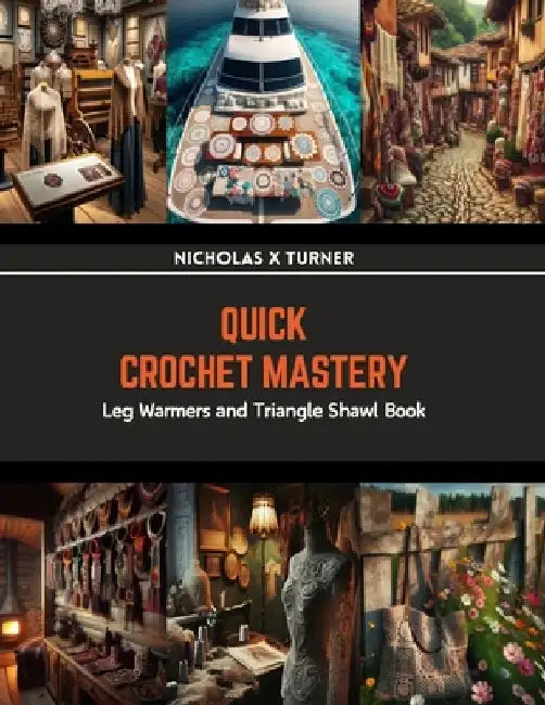 Quick Crochet Mastery: Leg Warmers and Triangle Shawl Book by Nicholas X. Turner