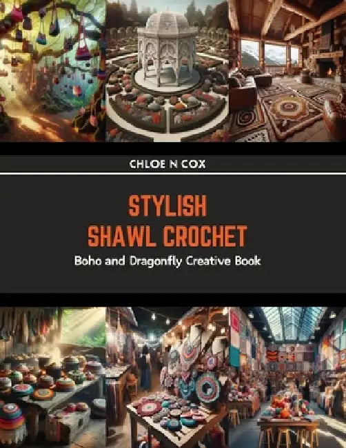 Stylish Shawl Crochet: Boho and Dragonfly Creative Book by Chloe N. Cox