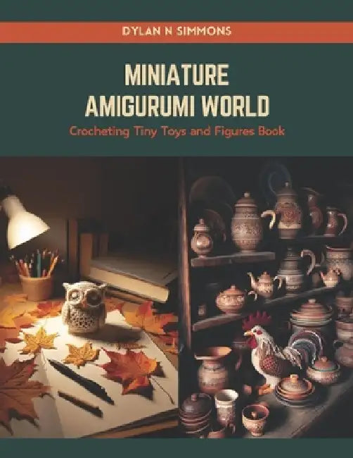 Miniature Amigurumi World: Crocheting Tiny Toys and Figures Book by Dylan N. Simmons