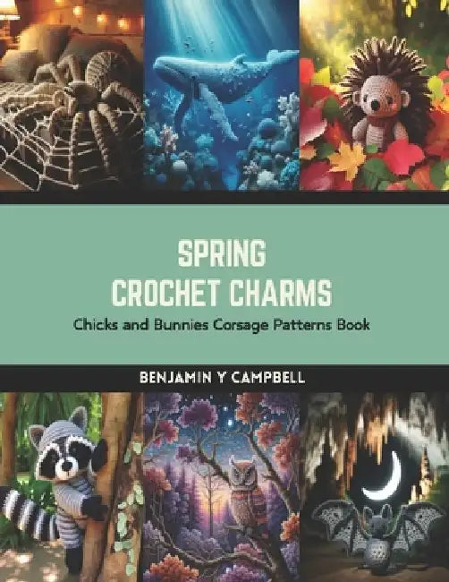 Spring Crochet Charms: Chicks and Bunnies Corsage Patterns Book by Benjamin Y. Campbell