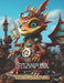 Steampunk Cute Dragon Coloring Book: Unique Illustration of Adorable Steampunk Pages Volume 2 by Al&vy Published