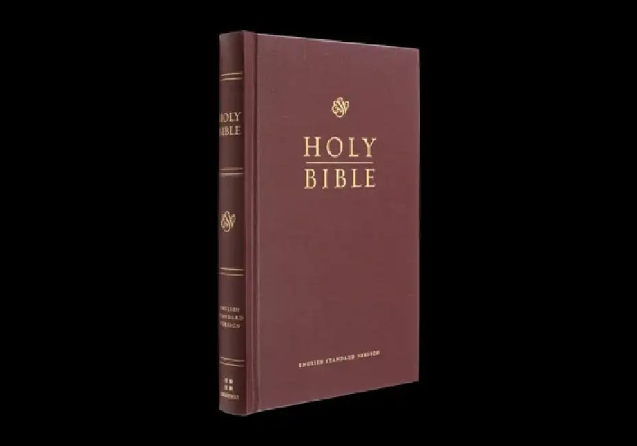 ESV Church Bible (Hardcover, Burgundy)