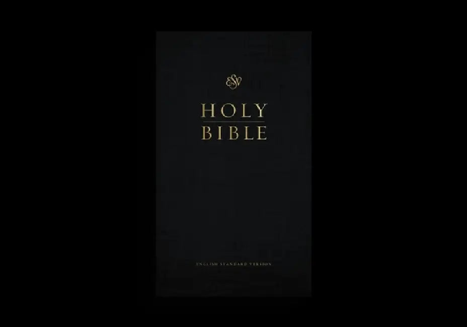 ESV Church Bible, Large Print (Hardcover, Black) by Esv Bibles