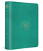 ESV Single Column Journaling Bible (Trutone, Teal, Resplendent Cross Design)