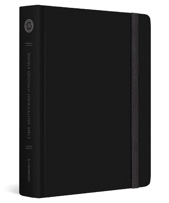 ESV Single Column Journaling Bible (Original, Black) by 