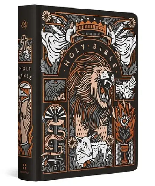 ESV Single Column Journaling Bible, Artist Series (Hardcover, Joshua Noom, the Lion and the Lamb) by Joshua Noom