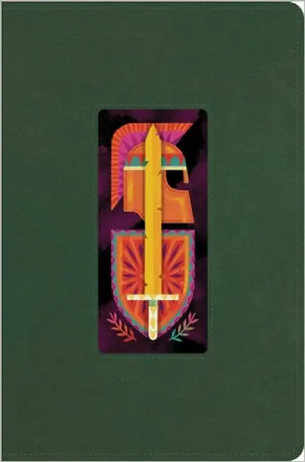 ESV the Biggest Story Holy Bible for Kids (Trutone, Dark Green, Armor Design) by DeYoung, Kevin