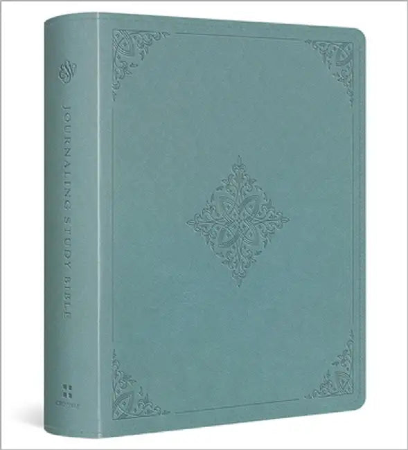ESV Journaling Study Bible (Trutone Over Board, Paris Sky, Fleur-De-Lis Design) by Esv Bibles