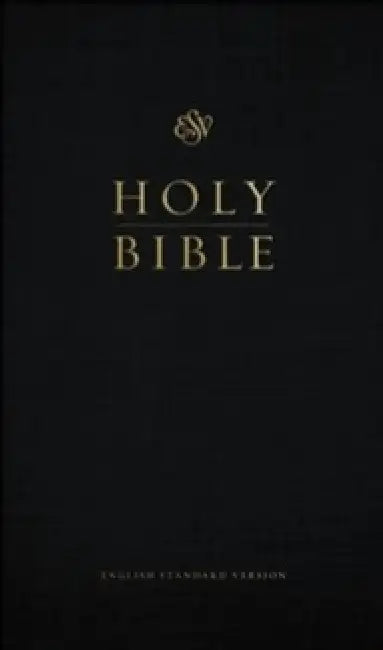 ESV Church Bible, Red Letter (Hardcover, Black) by Esv Bibles