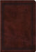 ESV Value Large Print Compact Bible (Trutone, Mahogany, Border Design) by Esv Bibles