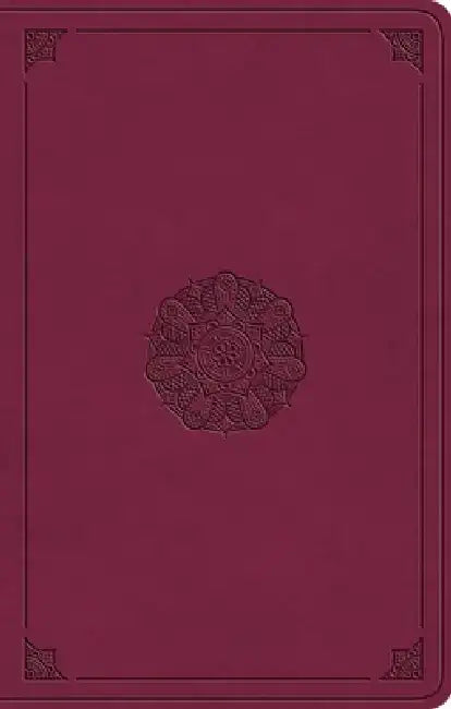 ESV Premium Gift Bible (Trutone, Raspberry, Emblem Design) by Esv Bibles