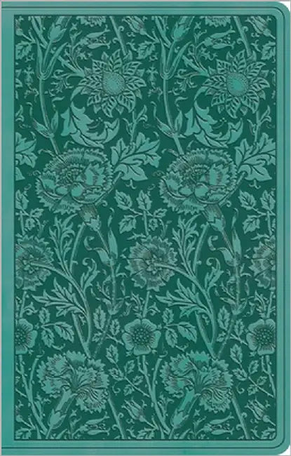 ESV Premium Gift Bible (Trutone, Teal, Floral Design) by Esv Bibles