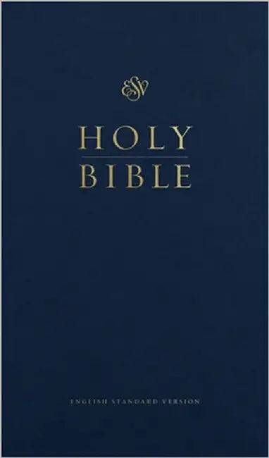 ESV Church Bible (Hardcover, Blue) by Esv Bibles