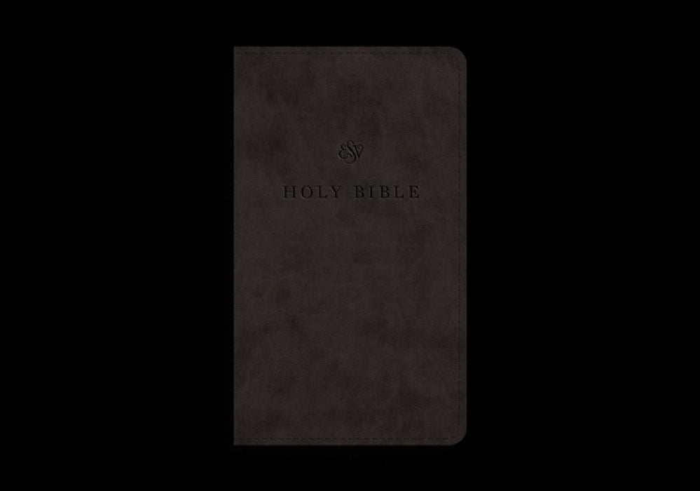 ESV Premium Church Bible Red Letter (Trutone Black)  by Esv Bibles