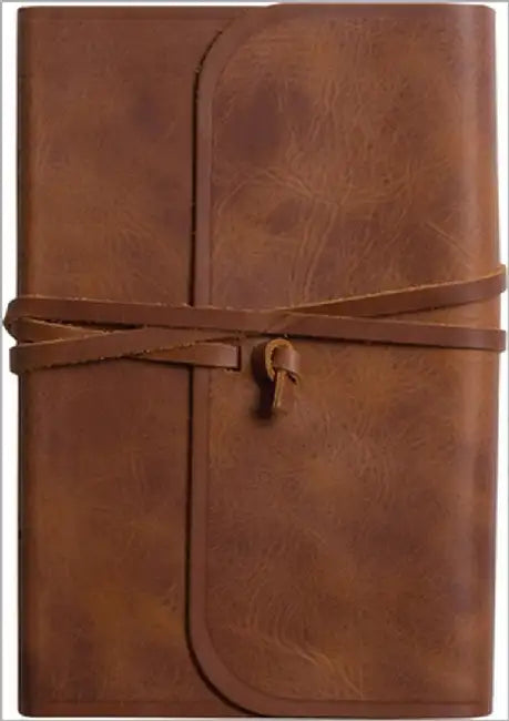 ESV Thinline Bible, Red Letter (Natural Leather, Brown, Flap with Strap) by Esv Bibles