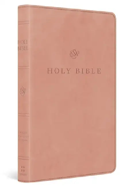 ESV Premium Church Bible, Large Print, Red Letter (Trutone, Blush Rose) by Esv Bibles